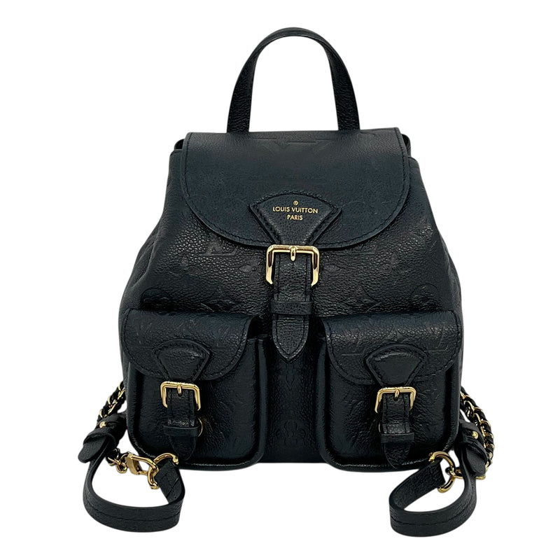 Louis Vuitton Monogram Empreinte Backpack - Black