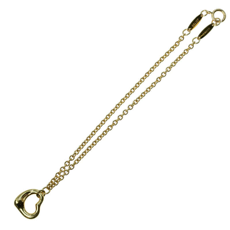 Tiffany Mini Open Heart Bracelet 18KYG Jewelry