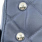 PRADA Nylon Quilting Chain Shoulder Bag - Navy