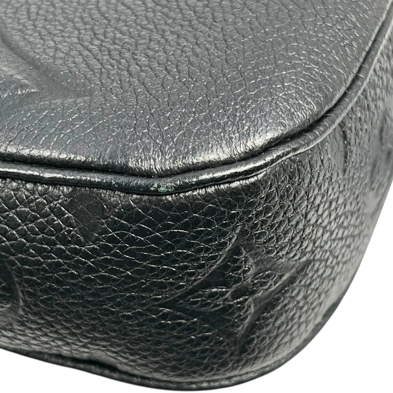 Louis Vuitton Monogram Empreinte Multi Pochette Hand Bag - Black