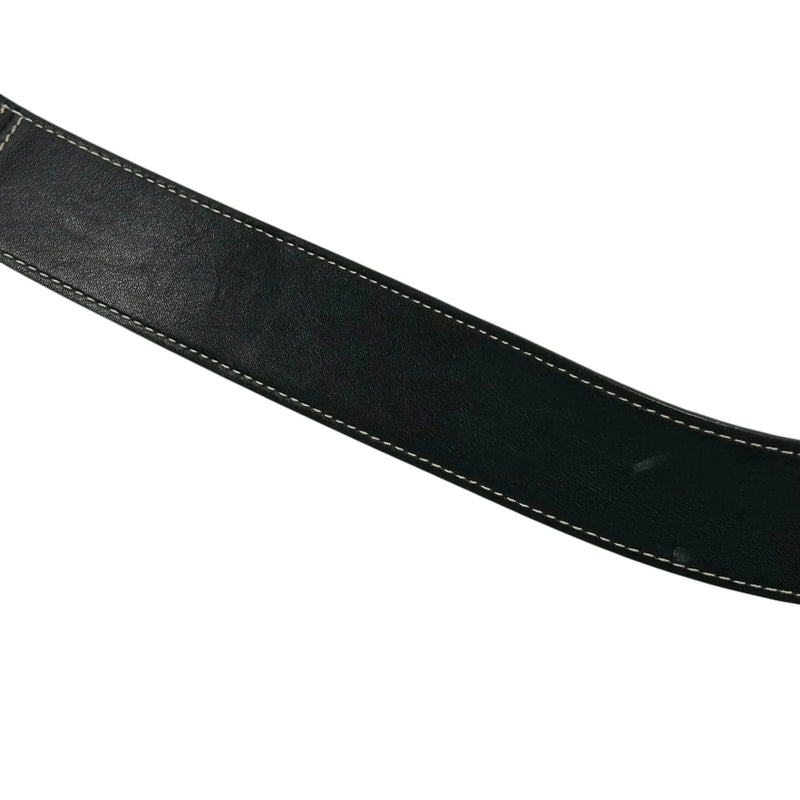 Coach ソーホー クロスボディ メッセンジャー レザー ショルダーバッグ - ブラック