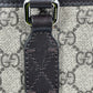 GUCCI GGスプリーム キャンバス ハンドバッグ ショルダーバッグ - ブラウン