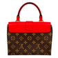 Louis Vuitton Lock BB Hand Bag Shoulder Bag - Red