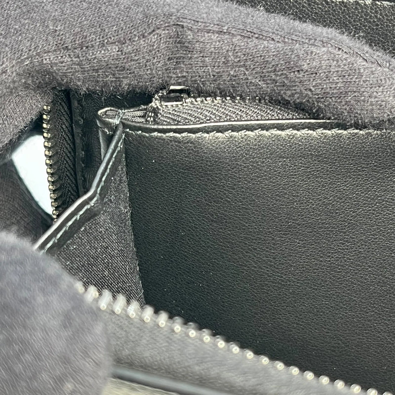Dior CD Icon Round Zipper Long Wallet - Black