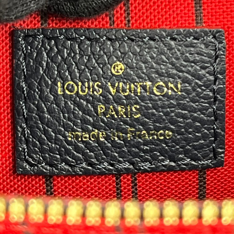 Louis Vuitton Monogram Empreinte Montaigne BB Hand Bag - Navy