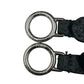 FENDI Peekaboo Leather Hand Bag Shoulder Bag - Gray