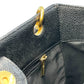CHANEL PST Cain Tote Bag - Black