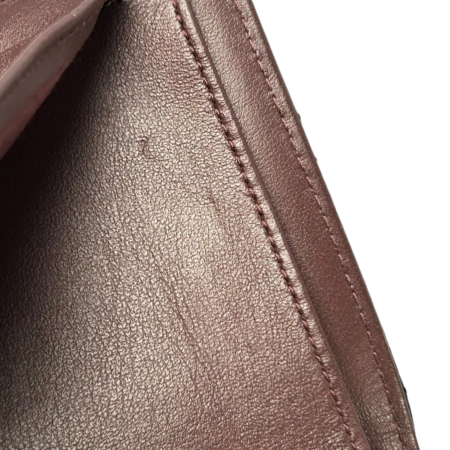 CHANEL Matelassé Caviar Leather Classic Flap Compact Wallet - Black 