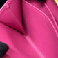 PRADA Round Zip Compact Wallet Coin Purse - Pink