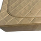 CHANEL 2.55 East West Matelasse Chain Shoulder Bag - Beige