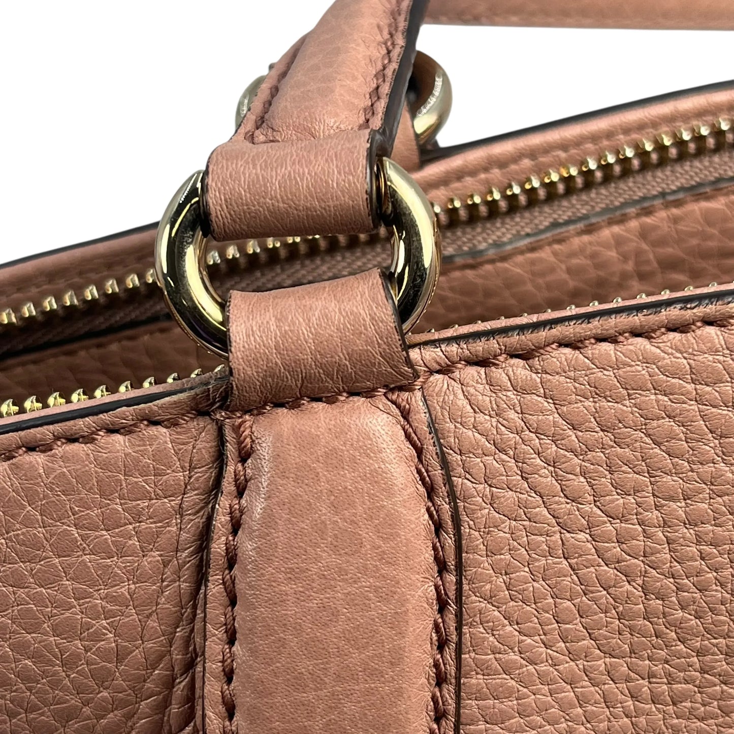 GUCCI Soho Interloking Tote Bag Shoulder Bag - Pink