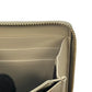 GUCCI Round Zipper Long Wallet - Beige
