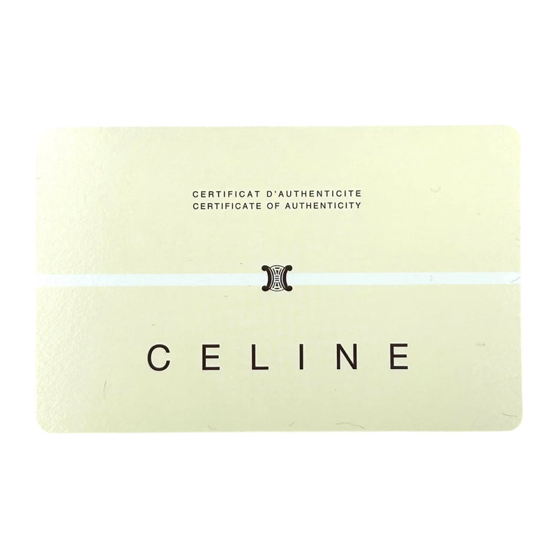 Celine Macadam PVC Canvas One Shoulder Bag Hand Bag - Brown