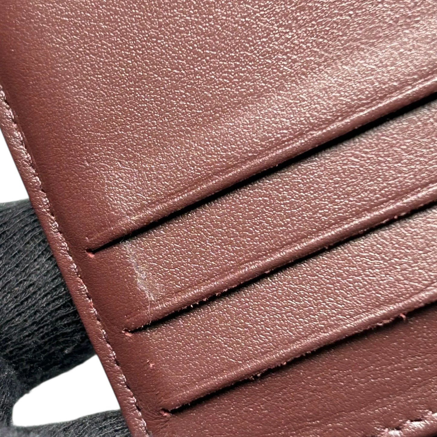 CHANEL Matelassé Caviar Leather Classic Flap Compact Wallet - Black 