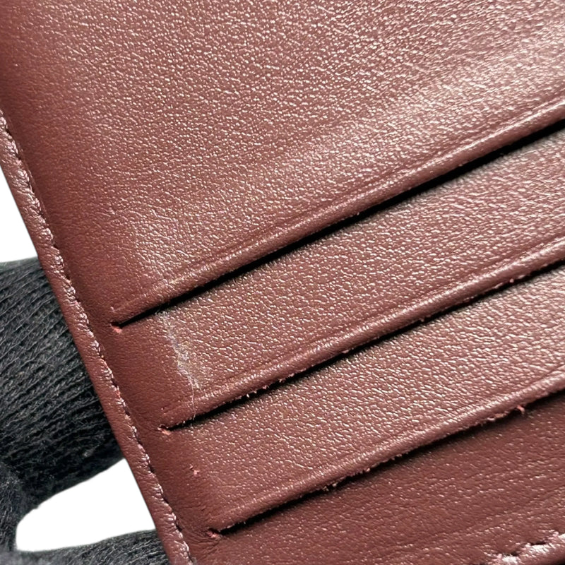 CHANEL Matelassé Caviar Leather Classic Flap Compact Wallet - Black 