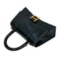 BALENCIAGA Hourglass Hand Bag 2way Black