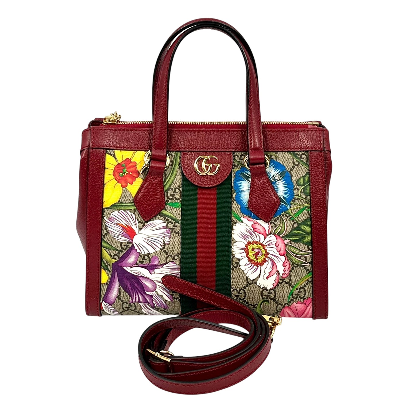 GUCCI Ophidia 2way Bag Red