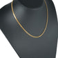 K18 Gold Curb Chain Necklace