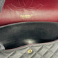 CHANEL Matelasse W-flap Chain Shoulder Bag - Black 