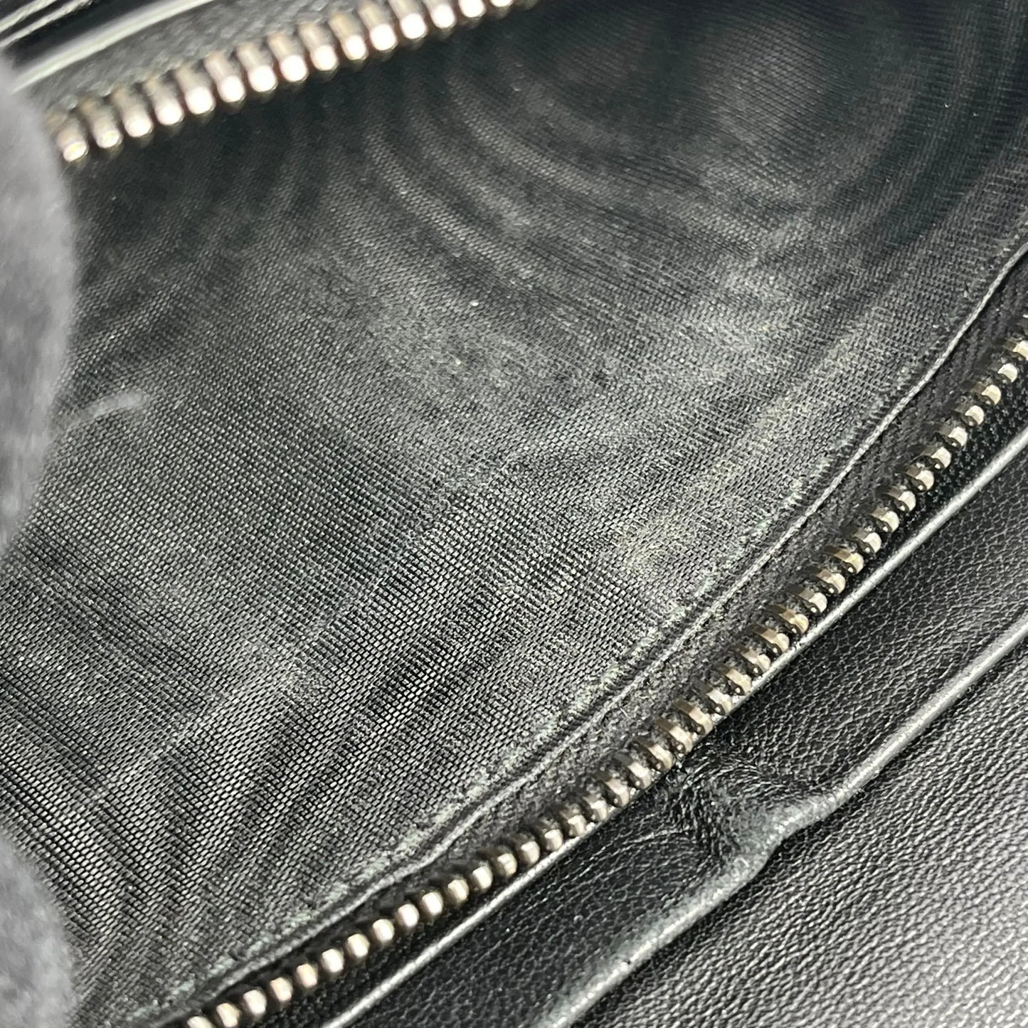 BOTTEGA VENETA Intrecciato Leather Long Wallet - Black 