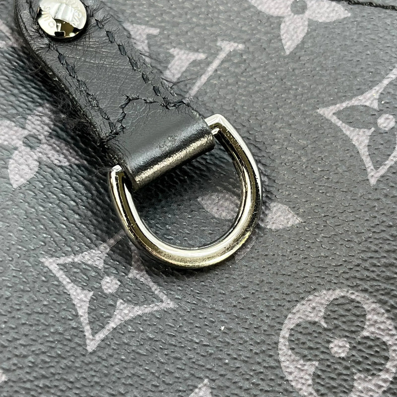 Louis Vuitton Trio Messenger Monogram Eclipse Shoulder Bag - Black