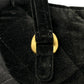 CHANEL Matelasse Boston Velvet Mini Bag Shoulder Bag - Black
