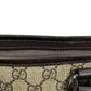 GUCCI GGスプリーム キャンバス ハンドバッグ ショルダーバッグ - ブラウン