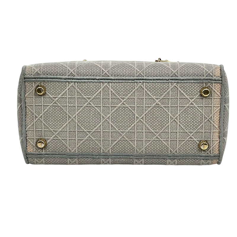 Dior Lady D-lite 2way Hand Bag Shoulder Bag