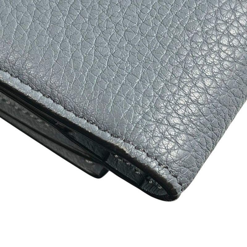 FENDI Peekaboo Continental Long Wallet - Blue 