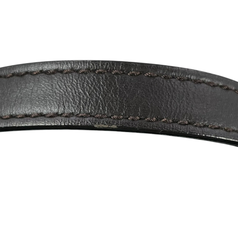 GUCCI GGスプリーム キャンバス ハンドバッグ ショルダーバッグ - ブラウン