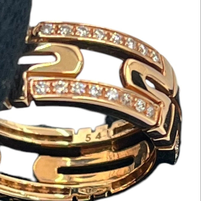 BVLGARI Parentesi Diamond Ring Jewelry