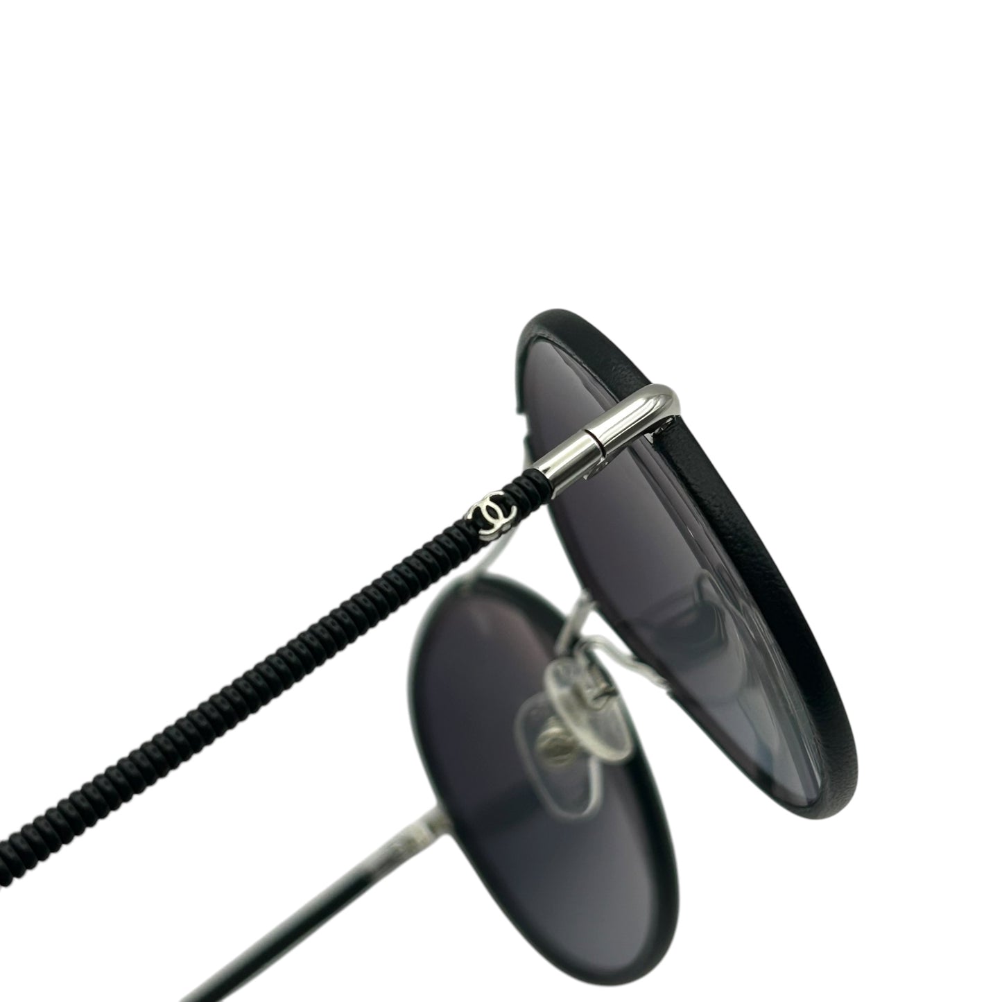 CHANEL Black Sunglasses