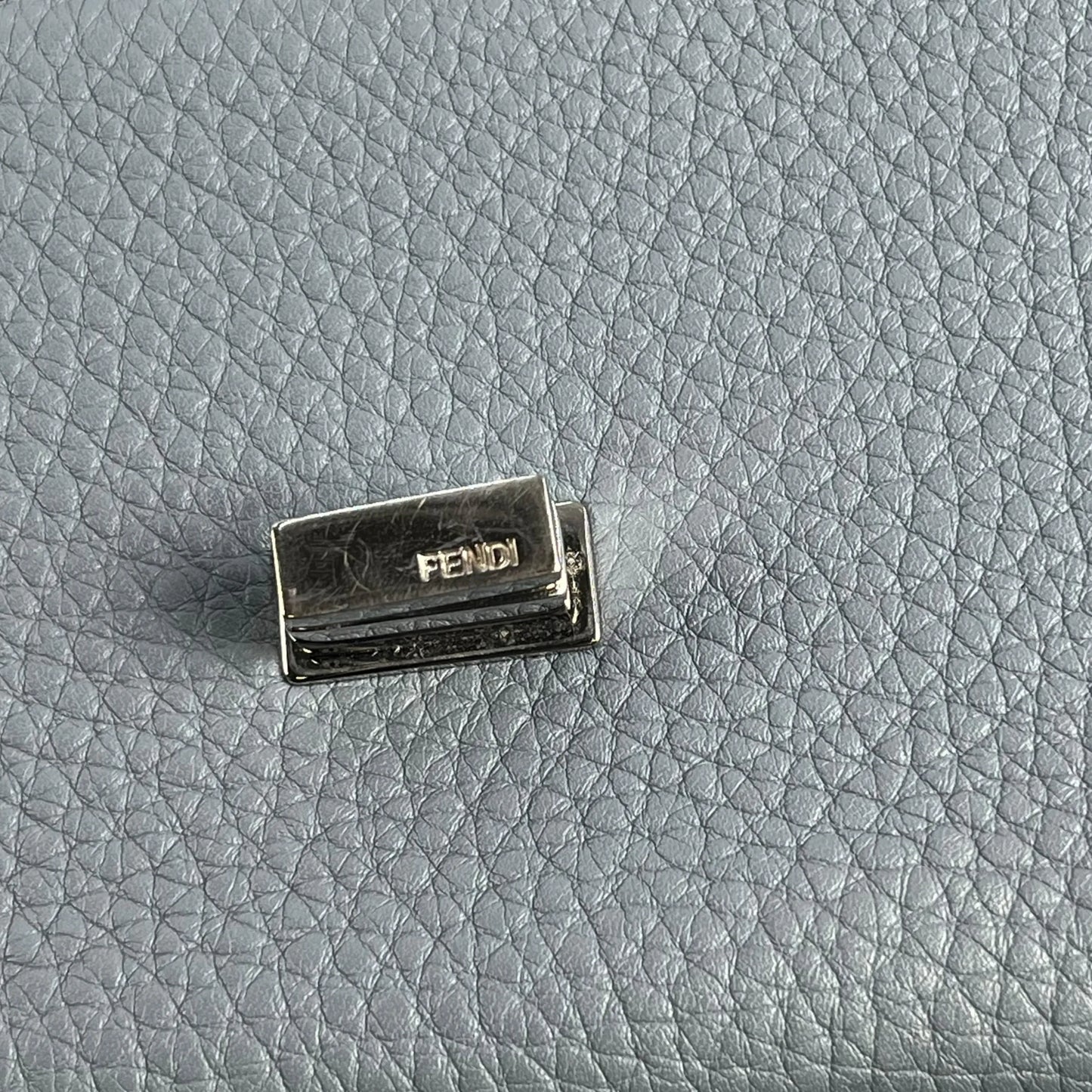 FENDI Peekaboo Continental Long Wallet - Blue 