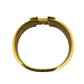 HERMES Clic Clac H Enamel Bracelet GM Nude Gold