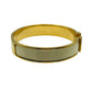 HERMES Clic H Cream Gold