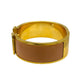 HERMES Clic Clac H Enamel Bracelet GM Nude Gold