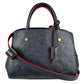 Louis Vuitton Monogram Empreinte Montaigne BB Hand Bag - Navy