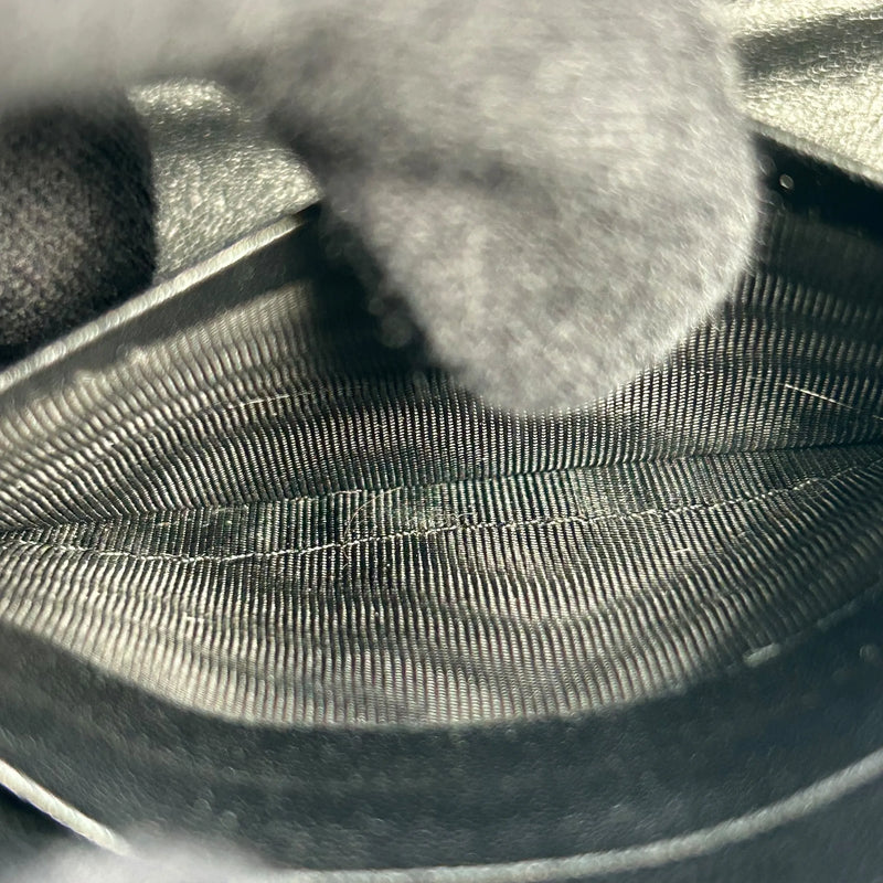 Saint Laurent ルー ミニ レザー チェーンショルダーバッグ - ブラック