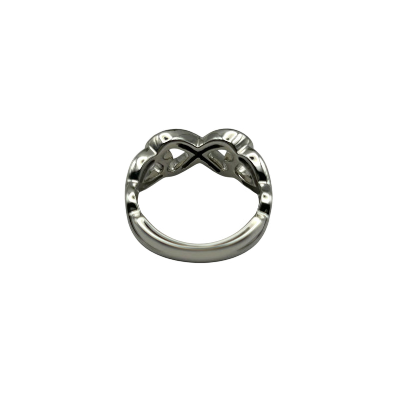 Tiffany Double Loving Heart Diamond Ring Jewelry