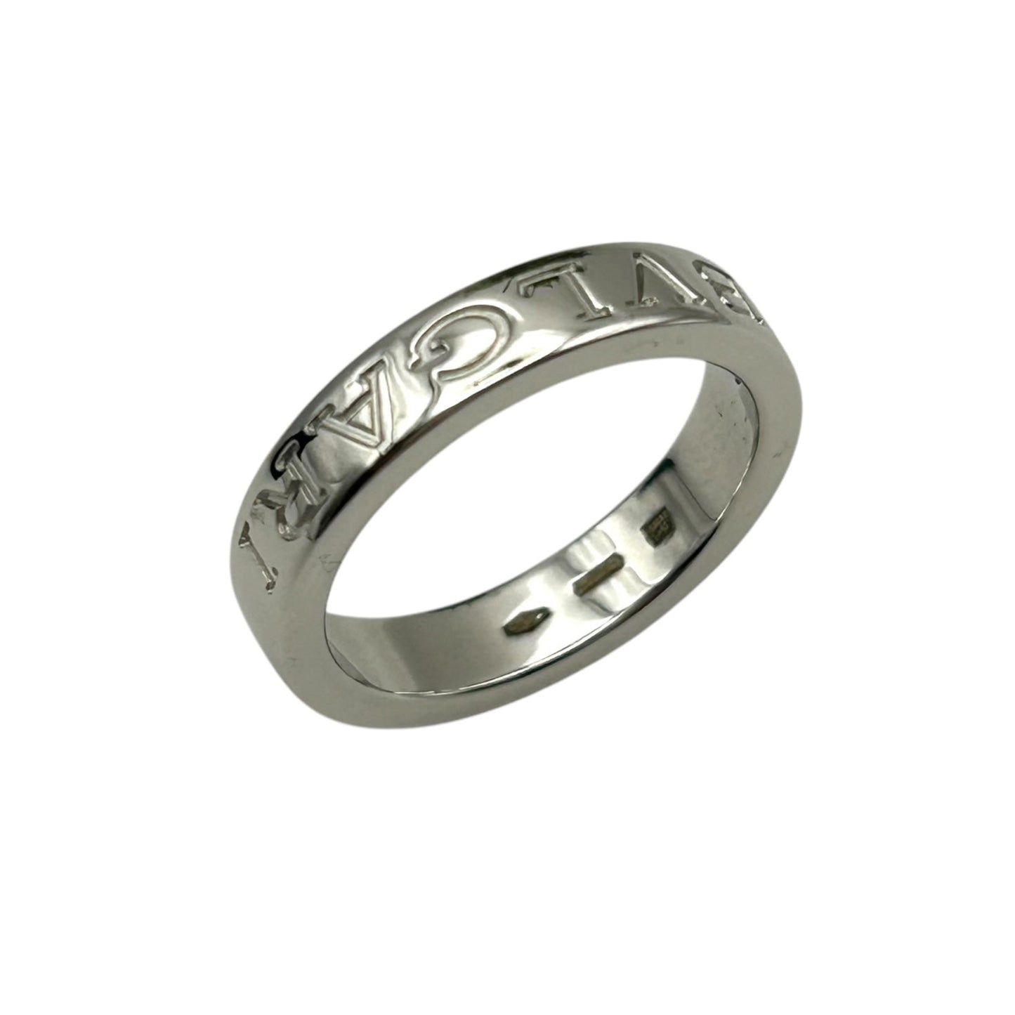 BVLGARI BB Double Logo Ring 1PD Diamond Ring Jewelry