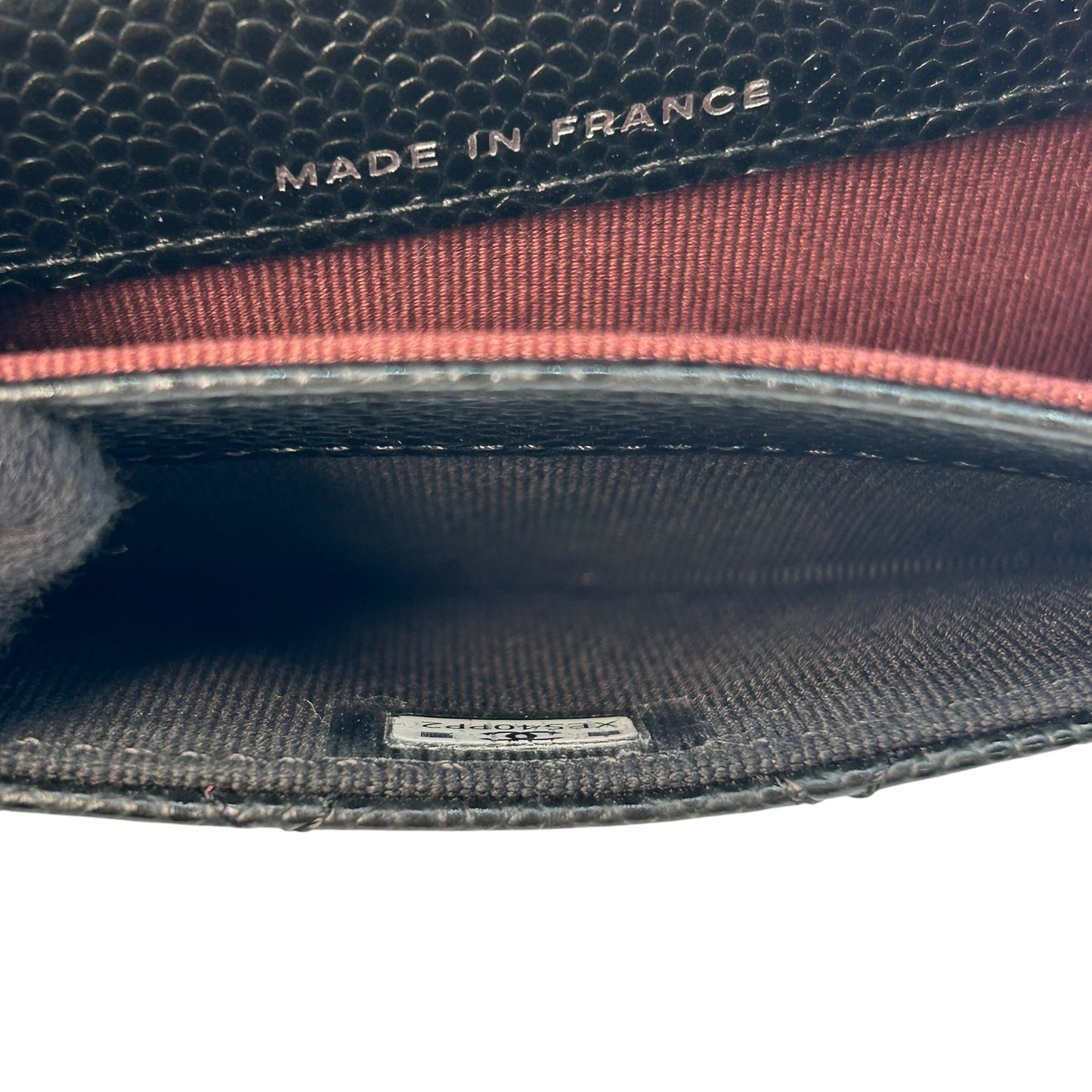 CHANEL Matelasse Card Case