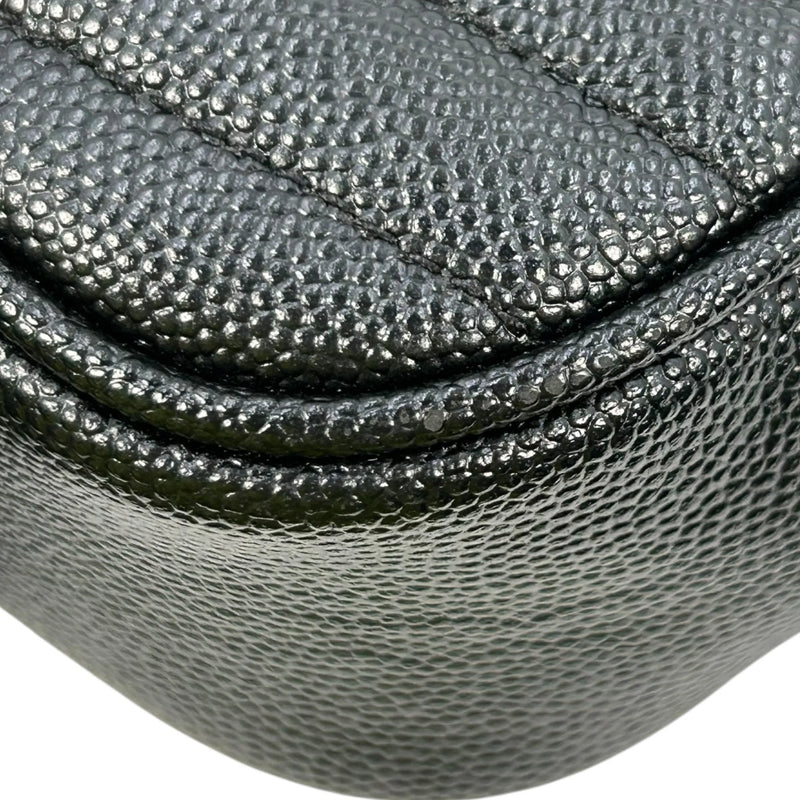 Saint Laurent ルー ミニ レザー チェーンショルダーバッグ - ブラック