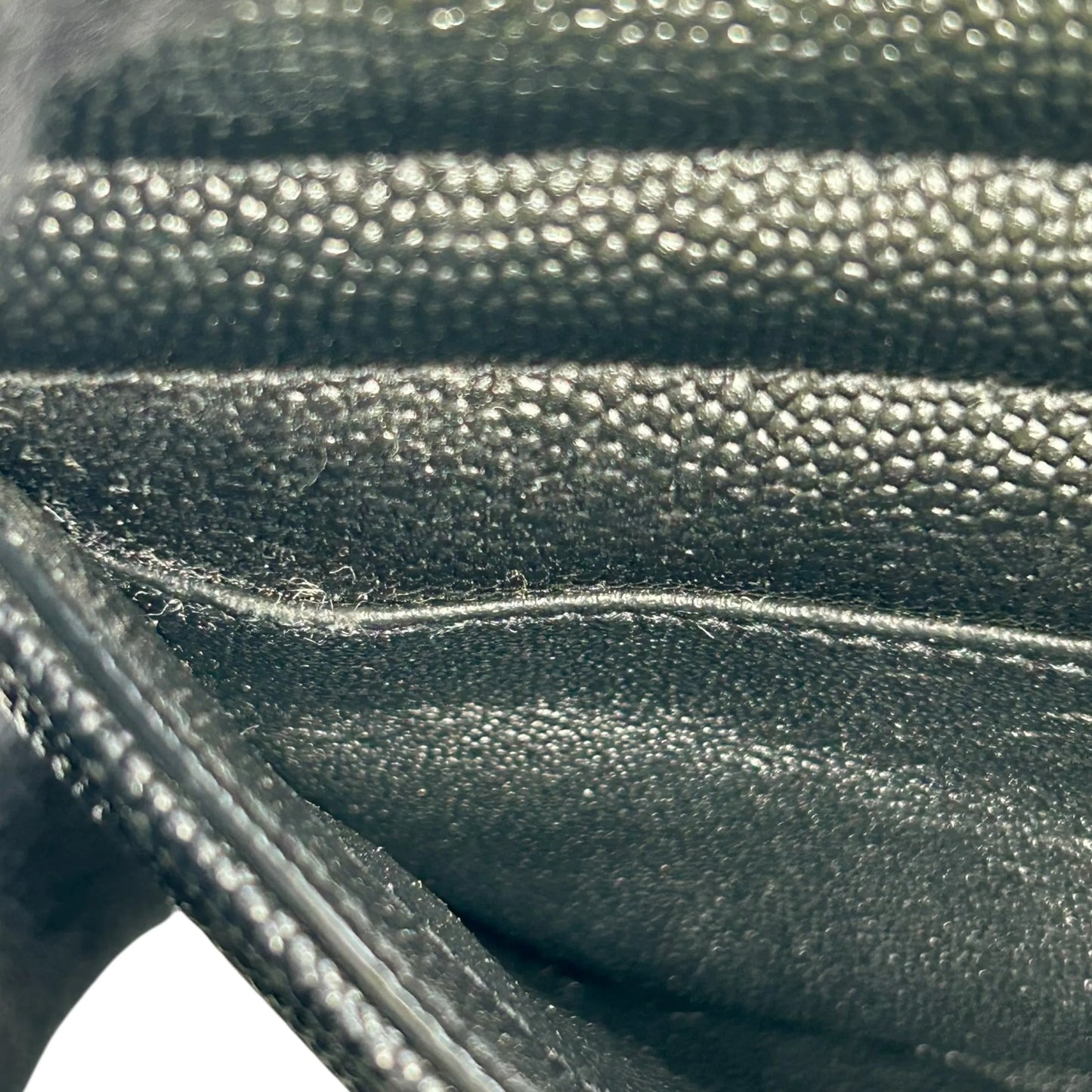 Saint Laurent ルー ミニ レザー チェーンショルダーバッグ - ブラック