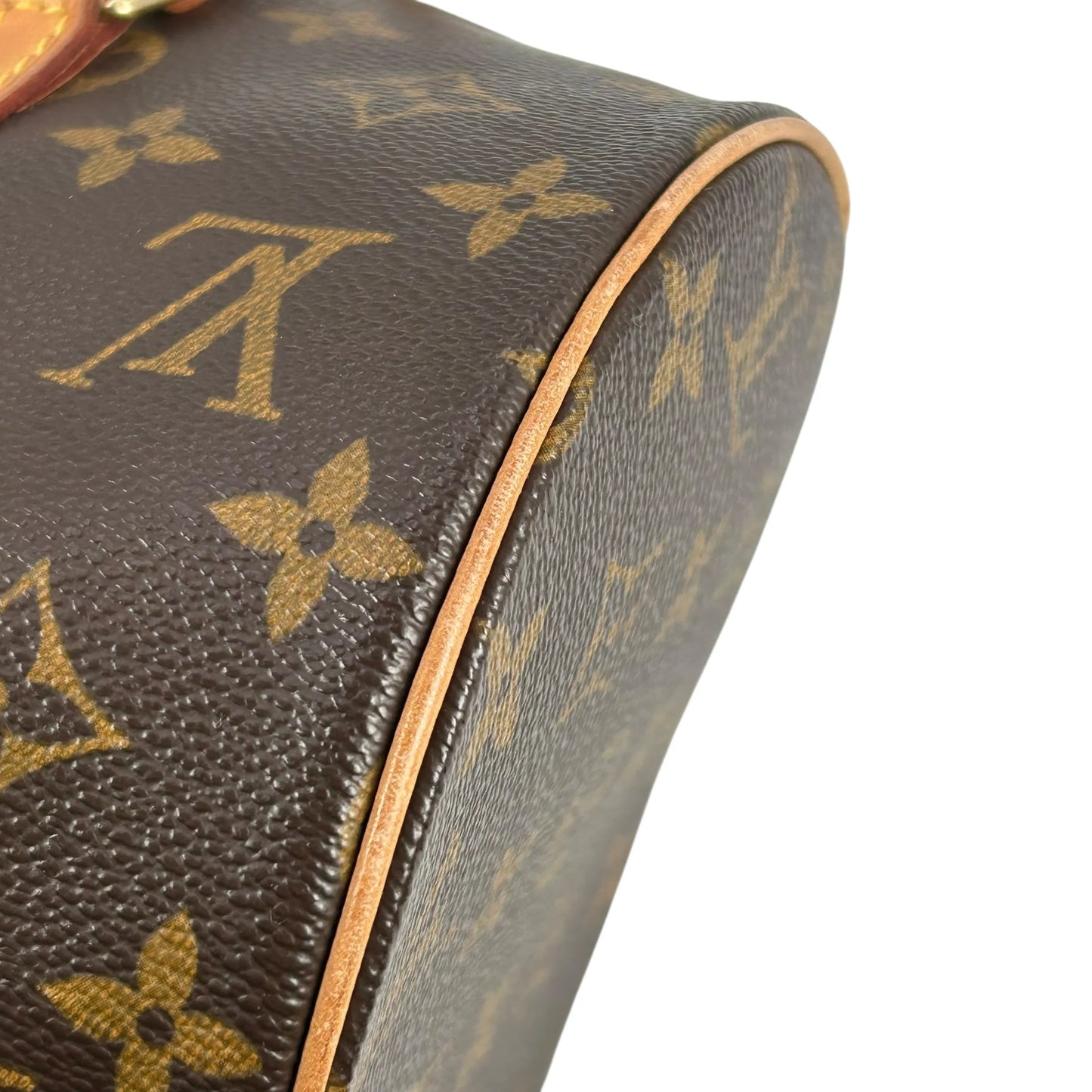 Louis Vuitton パピヨン30 モノグラム キャンバス ハンドバッグ - ブラウン