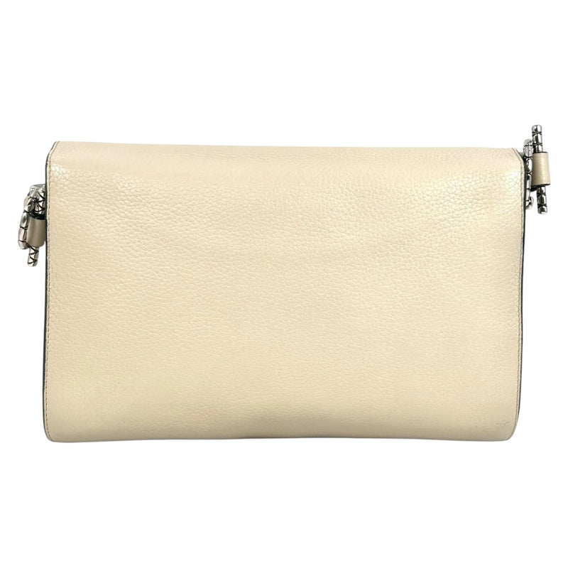 Loewe レザー ショルダーバッグ - ホワイト