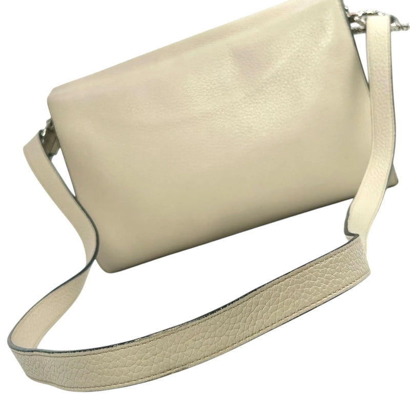 Loewe レザー ショルダーバッグ - ホワイト