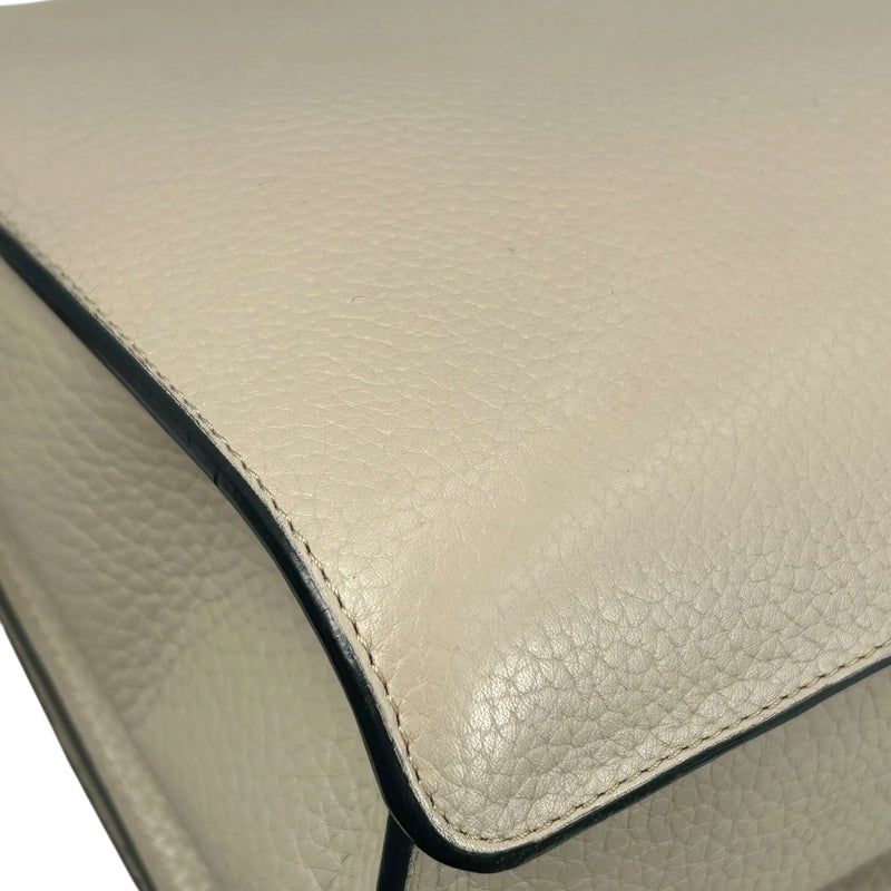 Loewe レザー ショルダーバッグ - ホワイト