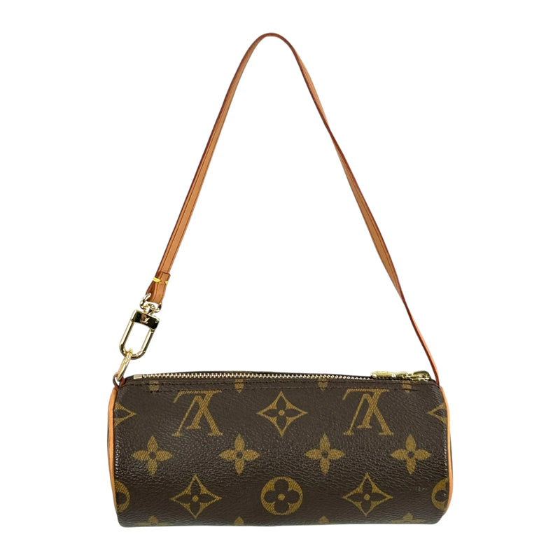 Louis Vuitton パピヨン30 モノグラム キャンバス ハンドバッグ - ブラウン