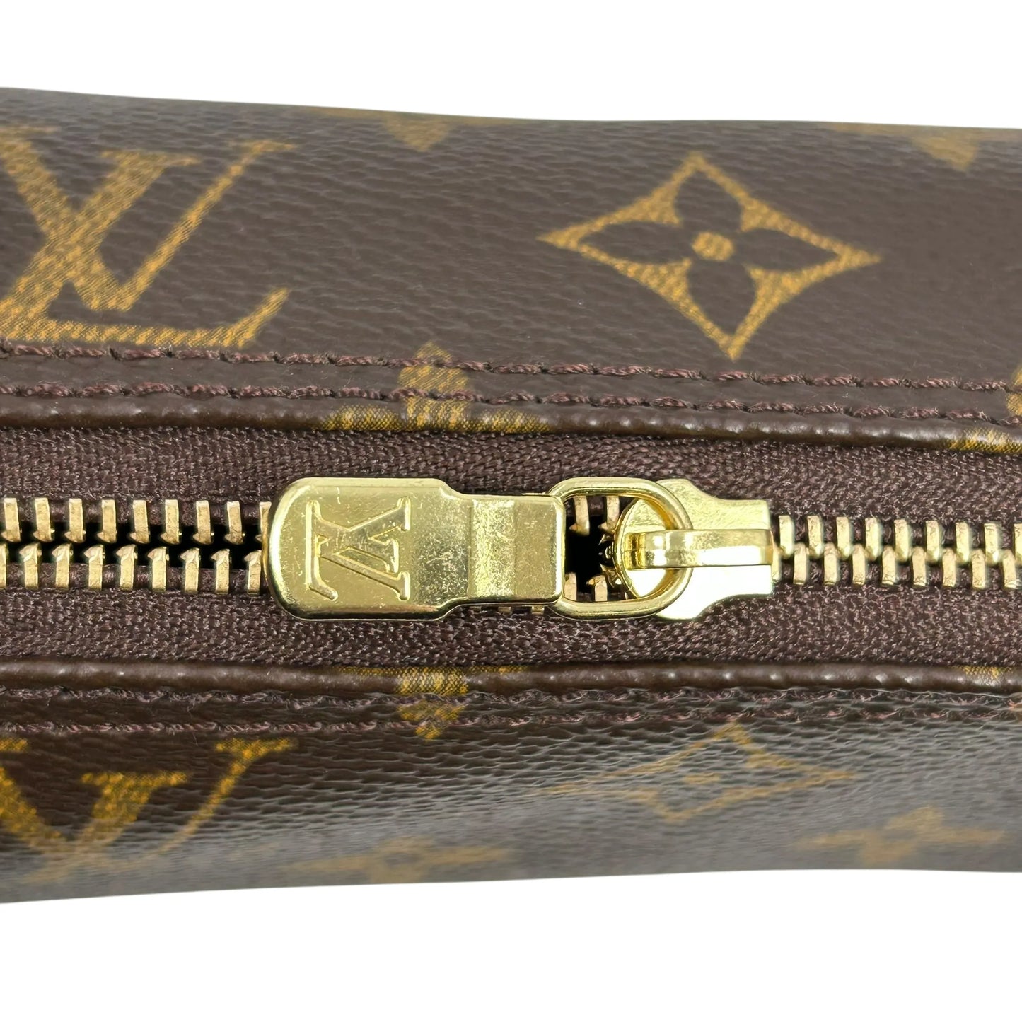 Louis Vuitton パピヨン30 モノグラム キャンバス ハンドバッグ - ブラウン