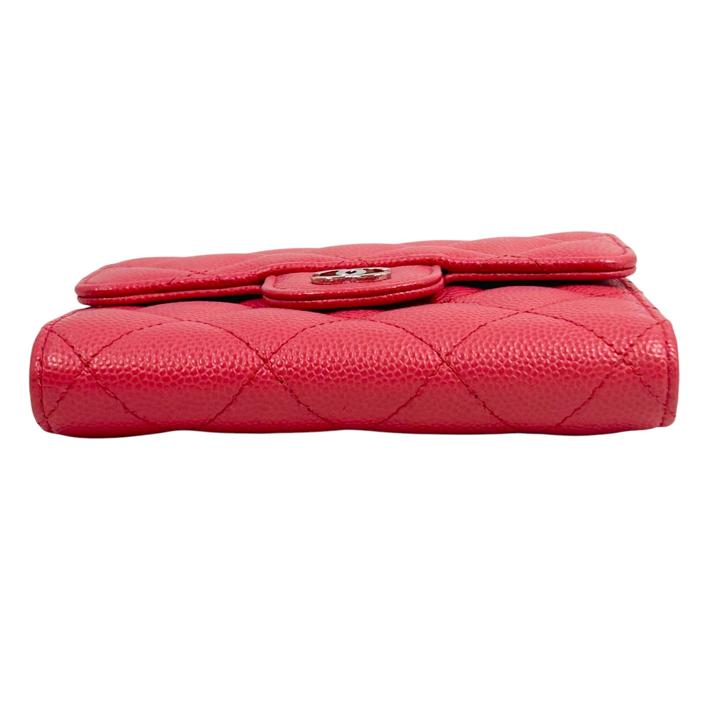 CHANEL Matelasse Caviar Skin Bi-fold wallet